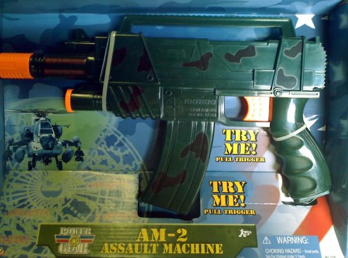 AM-2 Assault Machine Gun Lights & Noise Effects