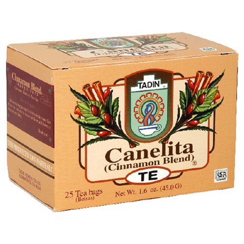 Tadin Tea, Canelita (Cinnamon Blend) Tea, 25-Bag, 6-Count Boxes (Pack of 2) by Tadin Herb and Tea
