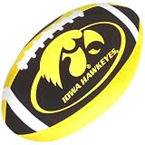 My Team Iowa Hawkeyes Squishy Microbead Football Pillow