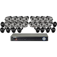 Lorex LH1361001C16B  Eco2 Security Camera System with 16 Super+ Resolution Cameras