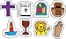 Book Little Symbols (Christian Shape Stickers)