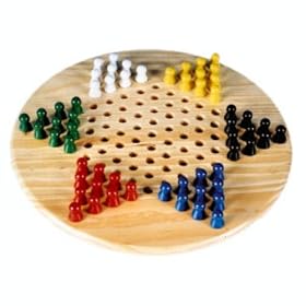 Wooden chinese checkers