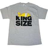 Simpsons Homer King Size Men's T-Shirt