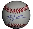 Reggie Willets Autographed ROLB Baseball, Los Angeles Angels of Anaheim, Proof Photo
