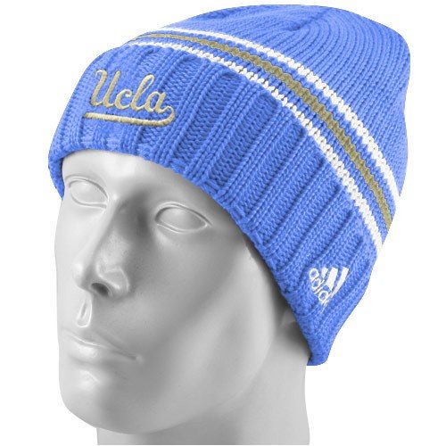 adidas UCLA Bruins True Blue Watch Cuffed Knit Beanie