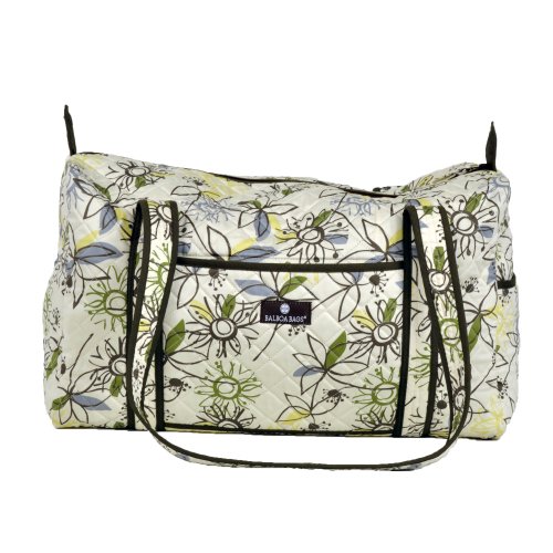 Balboa Baby Duffle Bag Retro Flower RebeccaDobsonMkKV