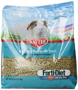 Kaytee Forti Diet Pro Health Food for Guinea Pig, 5-Pound