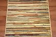 Striation Stripes Beige Carpet Runner Rug 26"W - Purchase By the Linear Foot