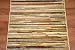 Striation Stripes Beige Carpet Runner Rug 26"W - Purchase By the Linear Foot