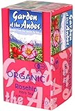 Garden of the Andes 100% Organic Herbal Tea, Rosehip and Hibiscus, 20-Count