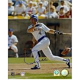 Paul Molitor Milwaukee Brewers - Swing Follow Through - 8x10 Autographed Photograph