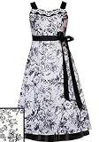 Vintage ~ New Ivory Black French Toile Dress ~ Sz 16 Remaining