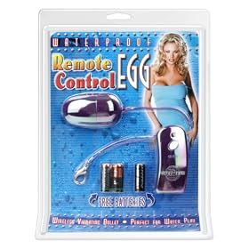 Pipedream Products Waterproof Remote Control Egg, Purple