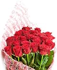 Bunch of red roses