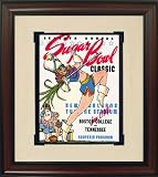 Boston College Eagles vs Tennessee Vols Vintage Program Art (Framed) - 1941 Sugar Bowl