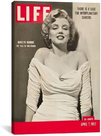 Morewonders fashion design Marilyn Monroe Life Magazine Cover Vintage Poster Giclee Canvas Art Print #5058 12''x8''