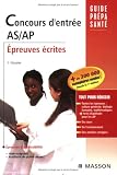 Concours d entrée AS/AP : Epreuves écrites