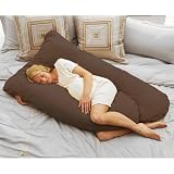 Todays Mom Cozy Comfort Pregnancy Pillow - Espresso