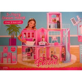Barbie 3 Story Dream House Playset (2008)