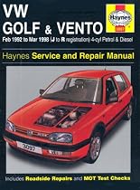 VW Golf and Vento Service and Repair Manual: Petrol and Diesel 1992 to 1998 (Haynes Service and Repair Manuals)