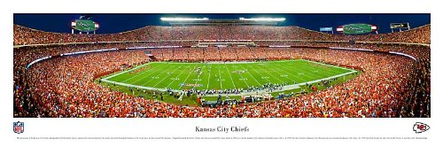 (14x40) Kansas City Chiefs Panoramic Sports Poster Print
