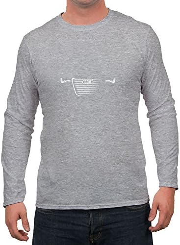 Owenlliott Grey Large Styling Audi A8 Front T-shirt For Men