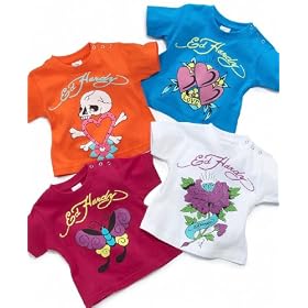 Ed Hardy Baby Shirts, Baby Girls Tees