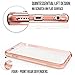 ZUSLAB Case Compatible with Apple iPhone 6 Plus / 6s Plus , [Built-in Screen Protector] Full-body Premium Cover , Dual Layer + Impact Resistant ZARUS Protection Hybrid Bumper (Rose Crystal)