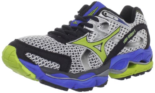 Mizuno Men's Wave Enigma 2 Running Shoe,White/Lichen/Strong Blue,12.5 D US On Sale