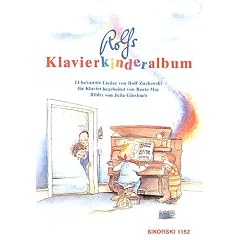 Rolfs Klavierkinderalbum: 14 bekannte Lieder. Vollst�ndige Liedertexte und methodische Anmerkungen im Anhang