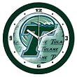 Tulane University Green Wave Dimension Wall Clock
