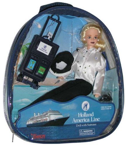 Childrens Toyshop  Toys : Holland America Cruise Doll - In Back Pack
