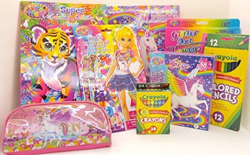 Lisa Frank Activity 8 Piece Bundle