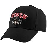 UNLV Runnin' Rebels Black Classic Structured Adjustable Hat