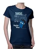 Doctor Who - Tardis - Navy Womens Basic Cotton Tee