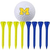 Michigan Wolverines Golf Ball & Tee Cylinder