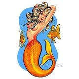 Large Mermaid Sticker 12 &acute; Tall - B0000DYSNN