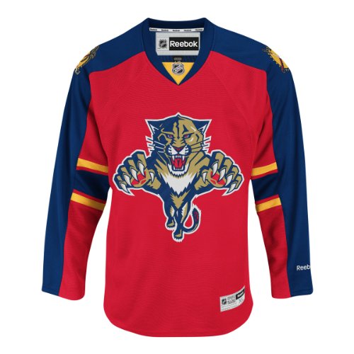 Florida Panthers 2011-12 Reebok Premier Youth Replica Home NHL Hockey Jersey Size S/M