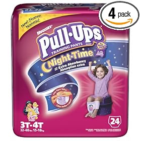 Huggies Pull-Ups Night*Time Pants (Pack of 4)
