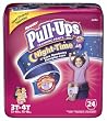 Huggies Pull-Ups Night*Time Pants, Size 3T-4T Girl, Case Pack, Four - 24 Count Jumbo Packs (96 Training Pants)
