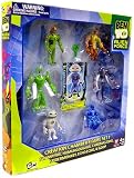 Ben 10 Alien Creation Chamber Figure Set 1 (Swampfire, Humungousaur, Chromastone, Spidermonkey, Echo Echo and Goop)