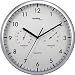 TechnoTrade WT-650, Plata, 1x AA - Reloj de pared