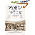 Words for the Hour: A New Anthology of American Civil War Poetry by  Faith Barrett and Cristanne Miller