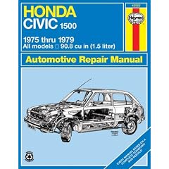 Honda Civic 1500 CVCC Owner's Workshop Manual