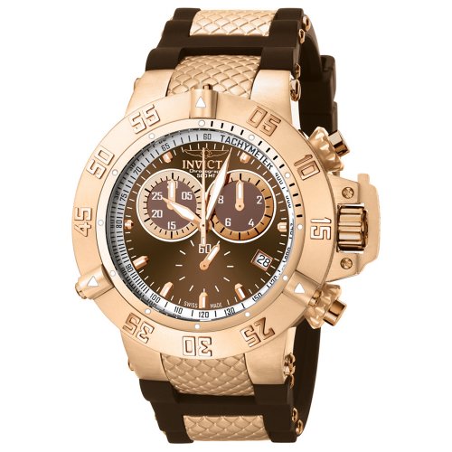 Invicta Men s 5510 Subaqua Collection Rose Gold-Tone Chronograph Watch