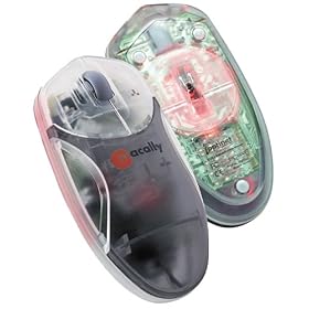 Macally USB Optical Scroll Mouse for Desktop/portable Mac