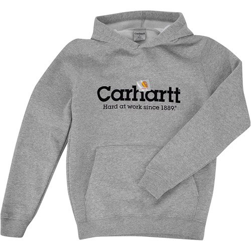 Buy Carhartt Logo Hooded Pullover Sweatshirt Boys by CARHARTT, INC