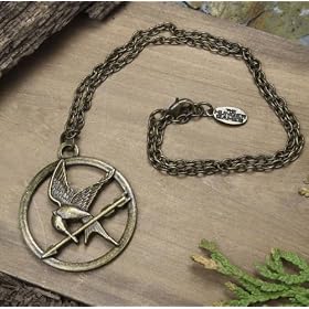 The Hunger Games Movie Necklace Single Chain Mocking Jay