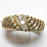 14K Man's Diamond Ring