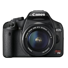 Canon EOS Rebel T1i 15.1 MP CMOS Digital SLR Camera with 3-Inch LCD and EF-S 18-55mm f... by Canon